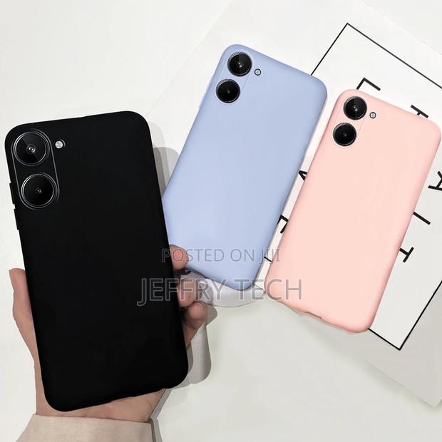 Shockproof Silicon Flexible Back Cover for Realme 10 4G (6.4