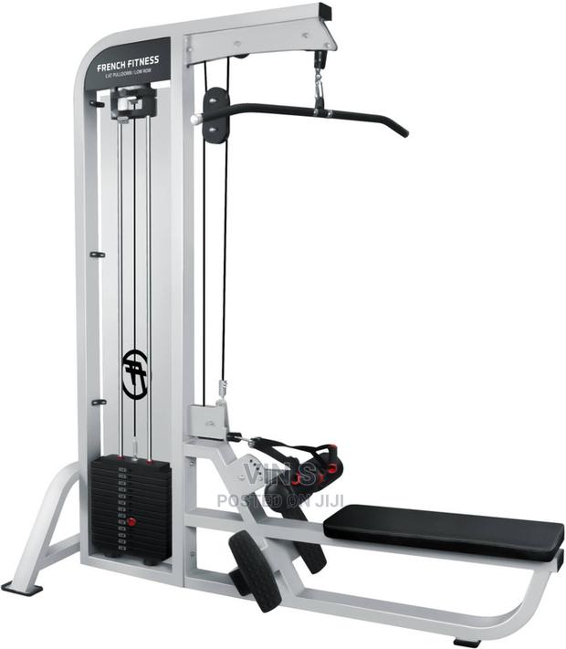 Gym Lat Pull Down Low Row Machine/ Lat Pull Down Low Row