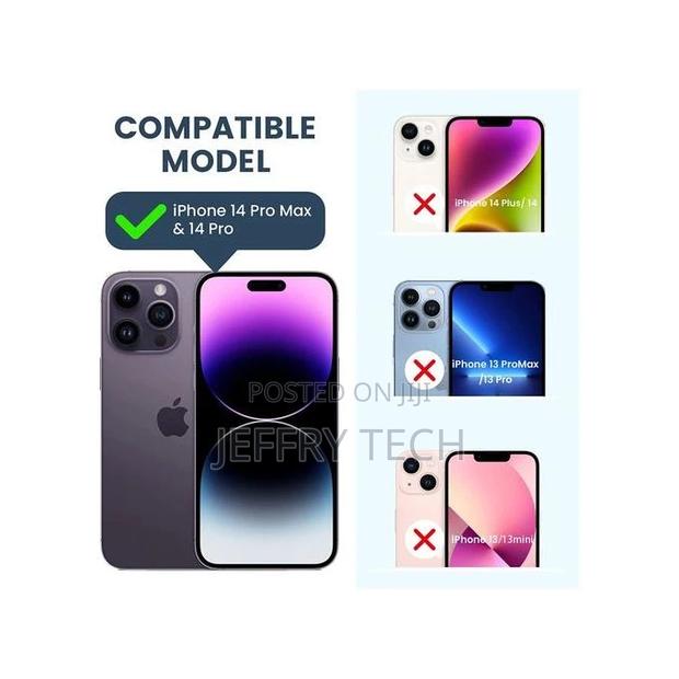 Camera Lens Protector for iPhone 14 Pro Max 14 Pro Tempere - thumbnail 3
