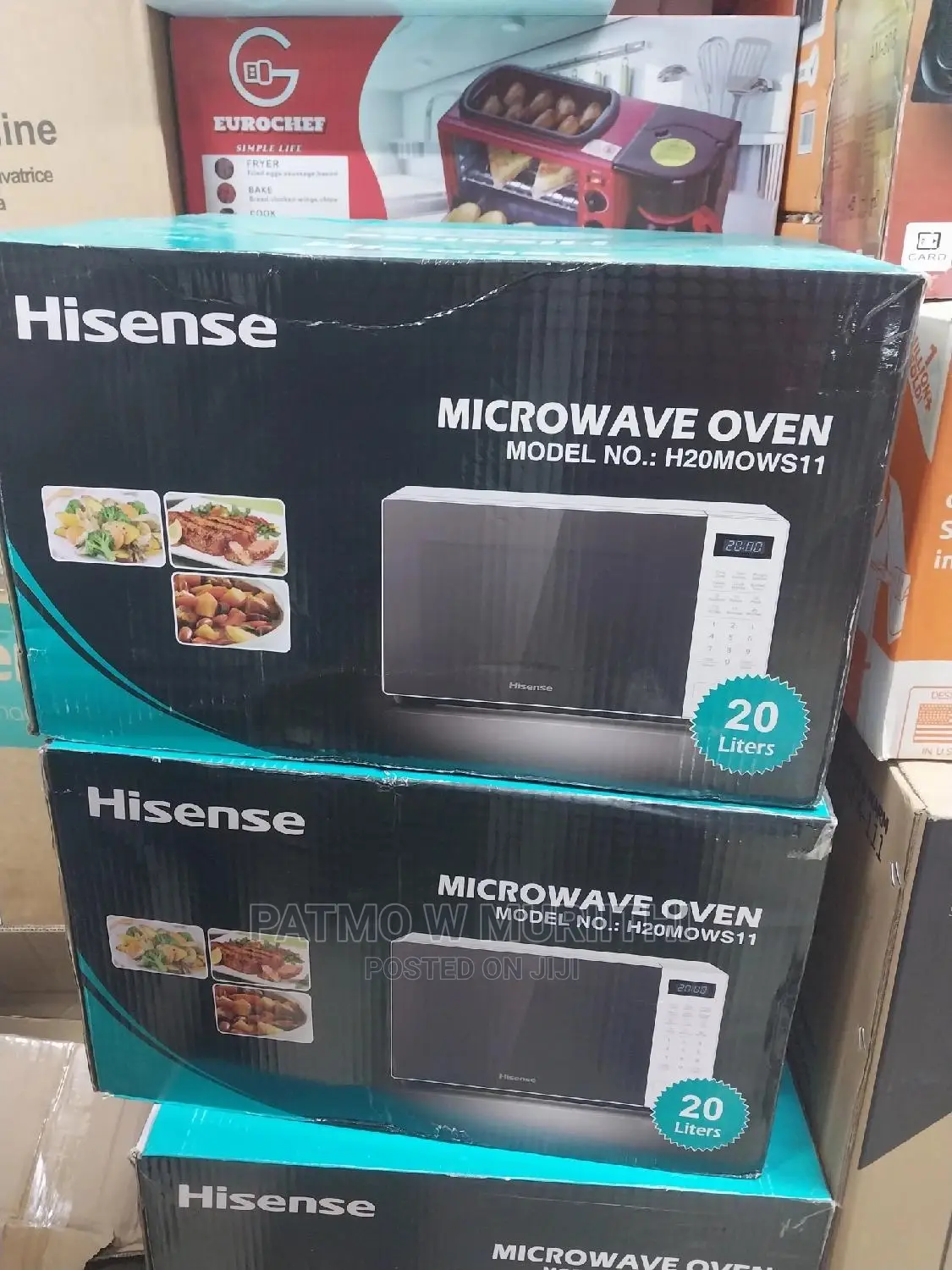Hisense Digital Microwave 20l White