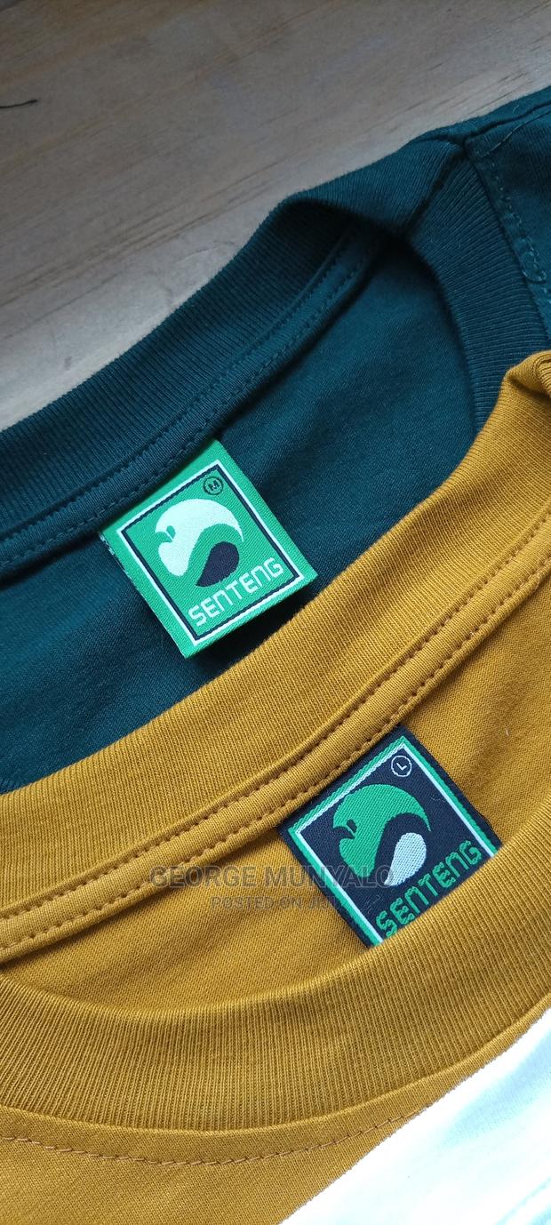 Plain Round Neck T-Shirts - main view