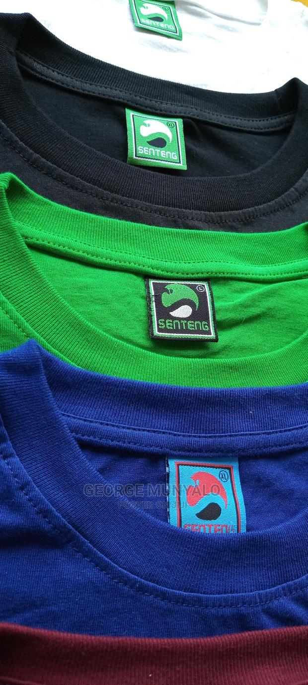 Plain Round Neck T-Shirts - thumbnail 2