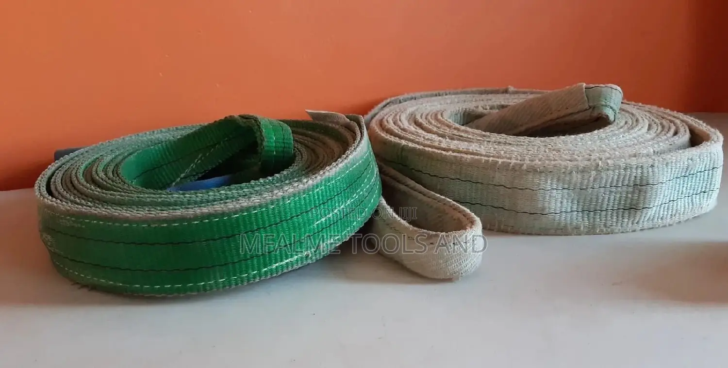 Lifting Straps - Heavy Duty 1-6tones, 3-10m for Cranes Ex-Uk