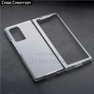 Transparent Hard Back Cover for Samsung Z Fold 2 (2020),Sams