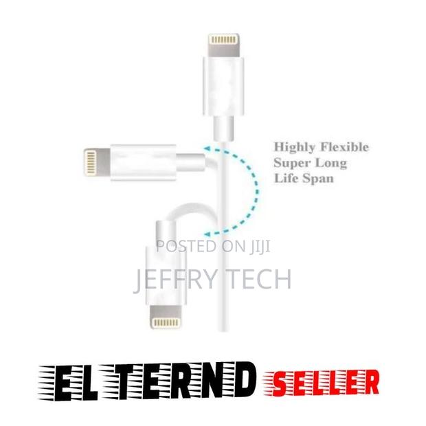 Power Bank Cable for Charging Data Transfer Short for iPhone - thumbnail 4