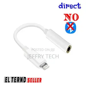 iPhone to 3.5mm Headphone Jack Adapter - Works Directly With