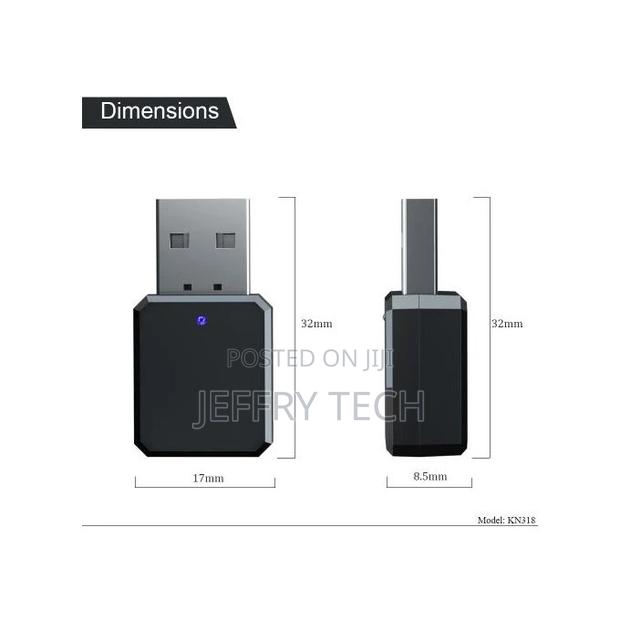 Generic KN318 USB Bluetooth 5.1 Audio Receiver - main view