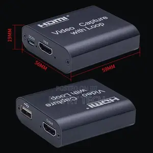 USB 2.0 to HDMI HD Video Capture With Loop