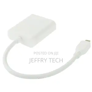22cm Micro HDMI Male to VGA Female Video Adapter Cable, Sup