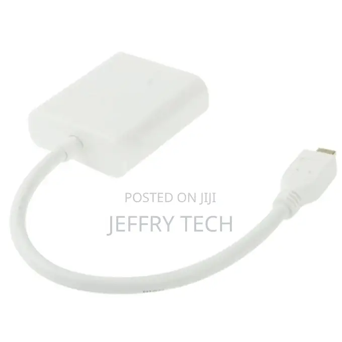 22cm Micro HDMI Male to VGA Female Video Adapter Cable, Sup