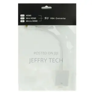 22cm Micro HDMI Male to VGA Female Video Adapter Cable, Sup