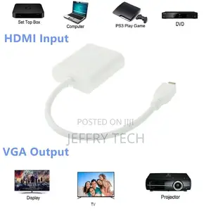 22cm Micro HDMI Male to VGA Female Video Adapter Cable, Sup