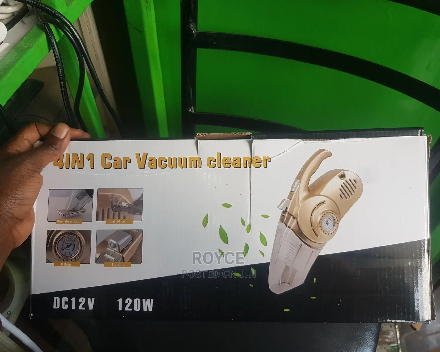 4 in 1 Car Vacuum Cleaner