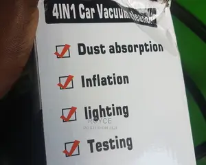 4 in 1 Car Vacuum Cleaner