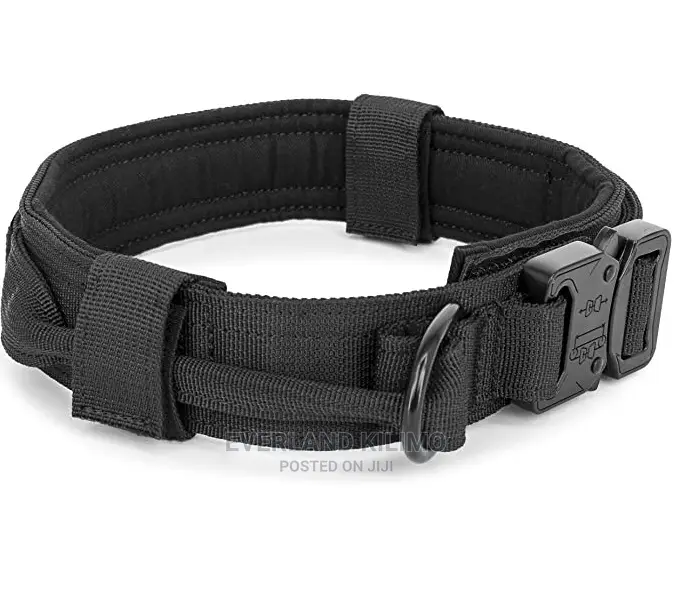 Dog Tactical Collar- Black