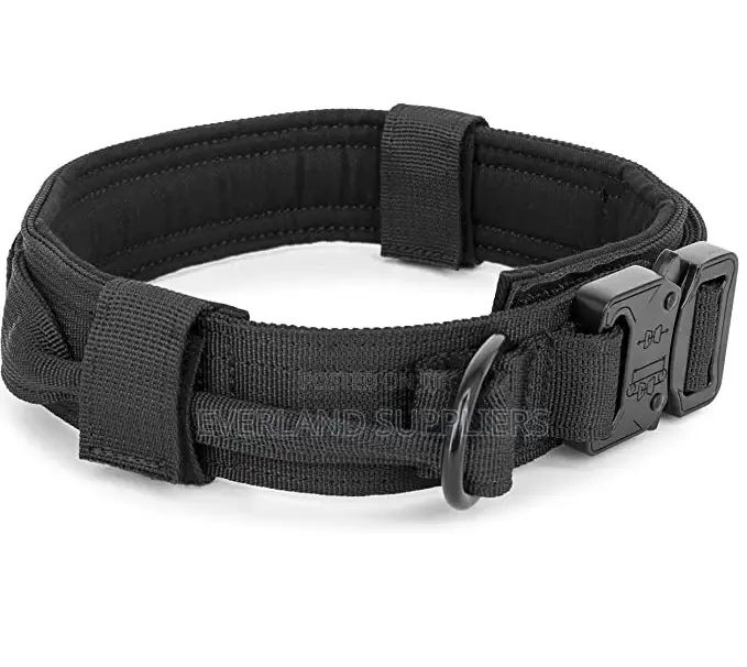 Dog Tactical Collar- Black