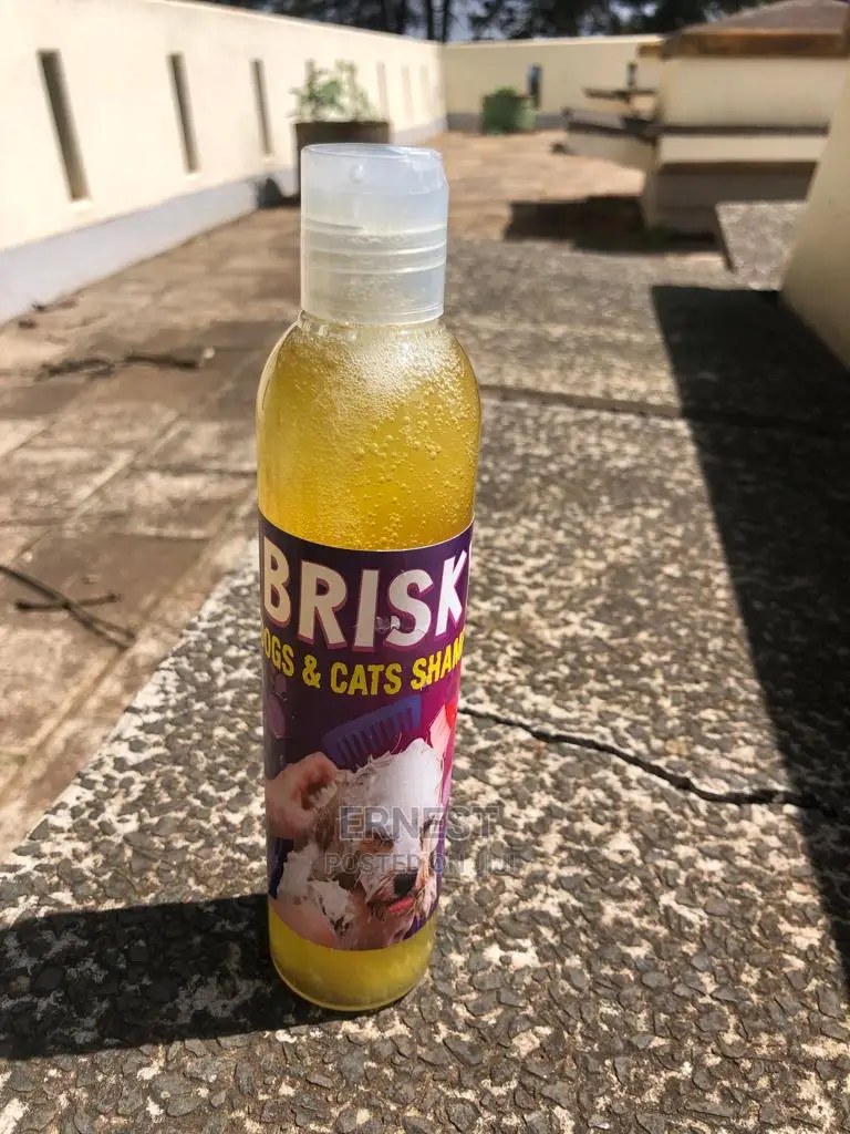 Brisky Dog Cat Shampoo.