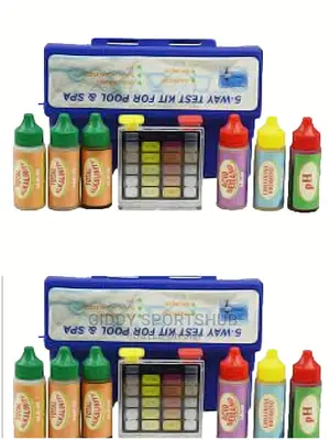 5-Way Test KIT (Ph/Cl/Bromine/Alkalinity/Acid)