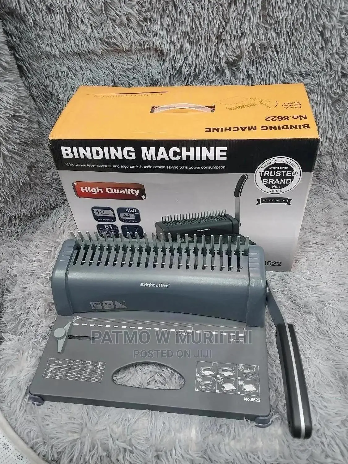 Binding Machine A4 Bright Office