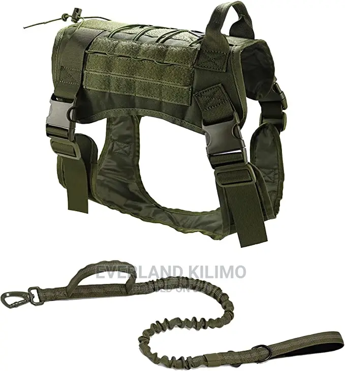 Military Vest Harness and Leash in Nairobi Central Pet Accessories