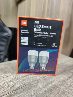 Mi Led Smart Bulb(White and Colour)2 Pack 800im
