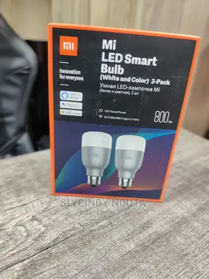 Mi Led Smart Bulb(White and Colour)2 Pack 800im