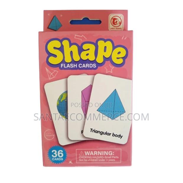 Shape Flash Cards for Kids Early Learning - main view