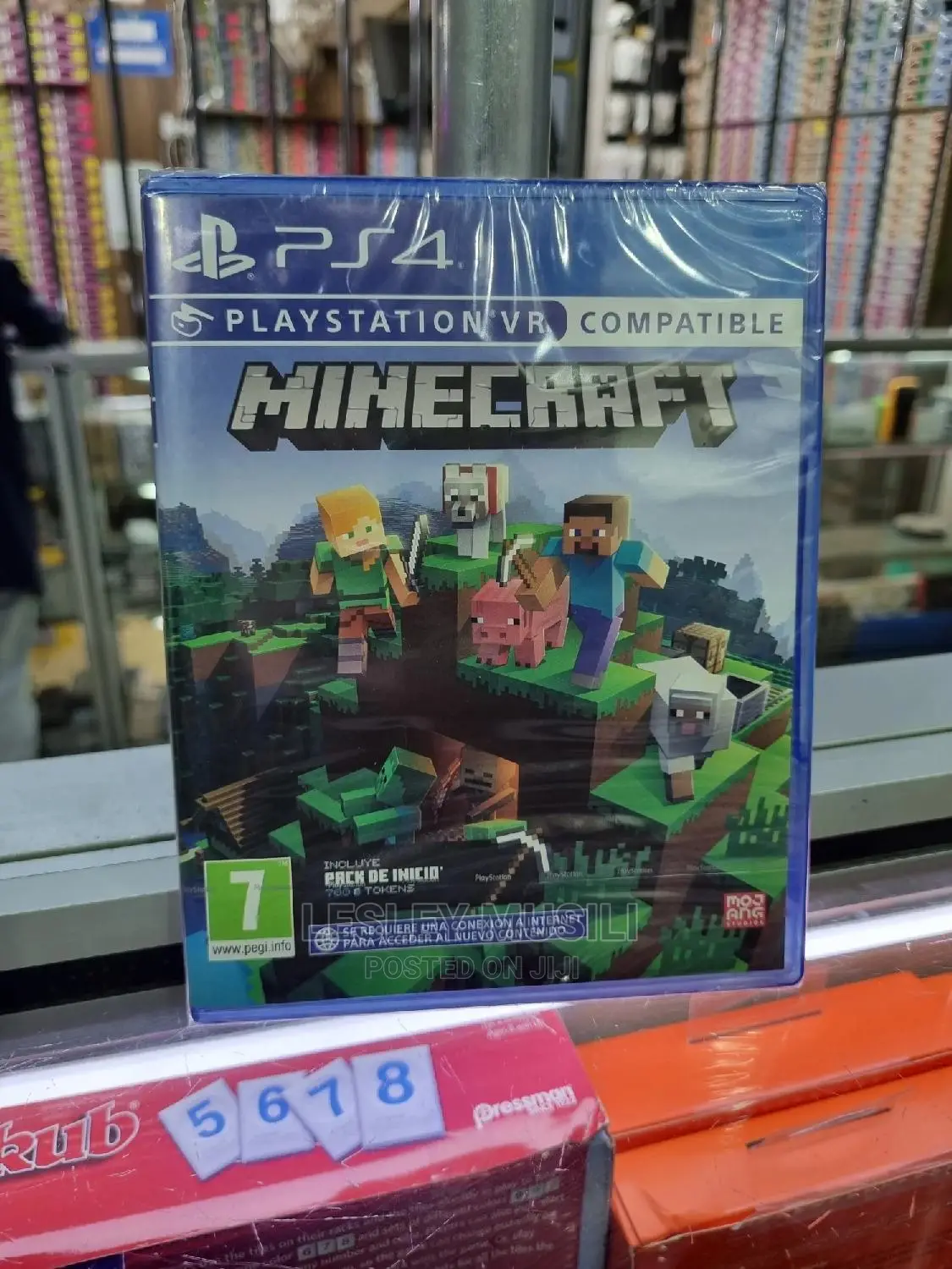 Ps4 Minecraft Playstation Vr