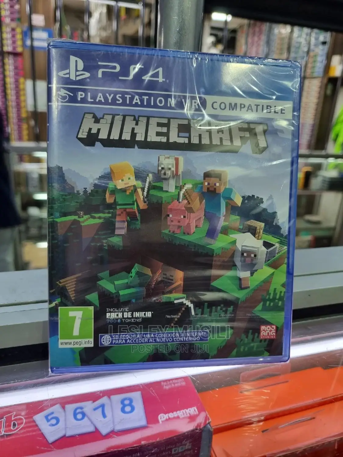 Ps4 Minecraft Playstation Vr