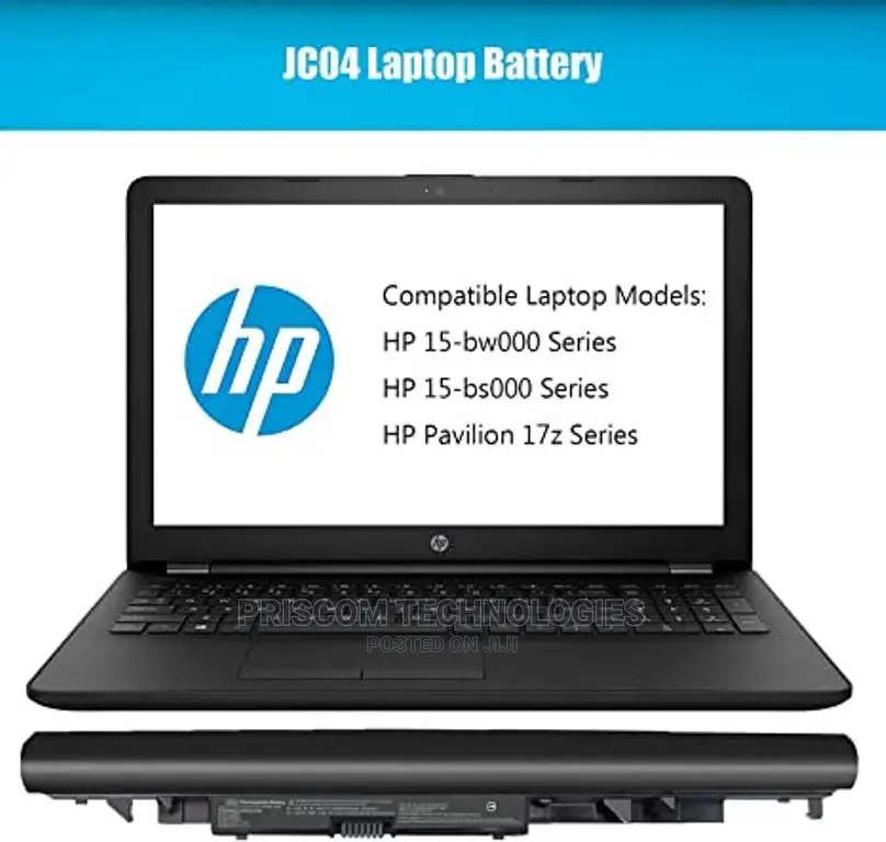 Jc04 Jc03 Battery for Laptop HP Pavilion 15-Bs 15-Bw 17-Bs