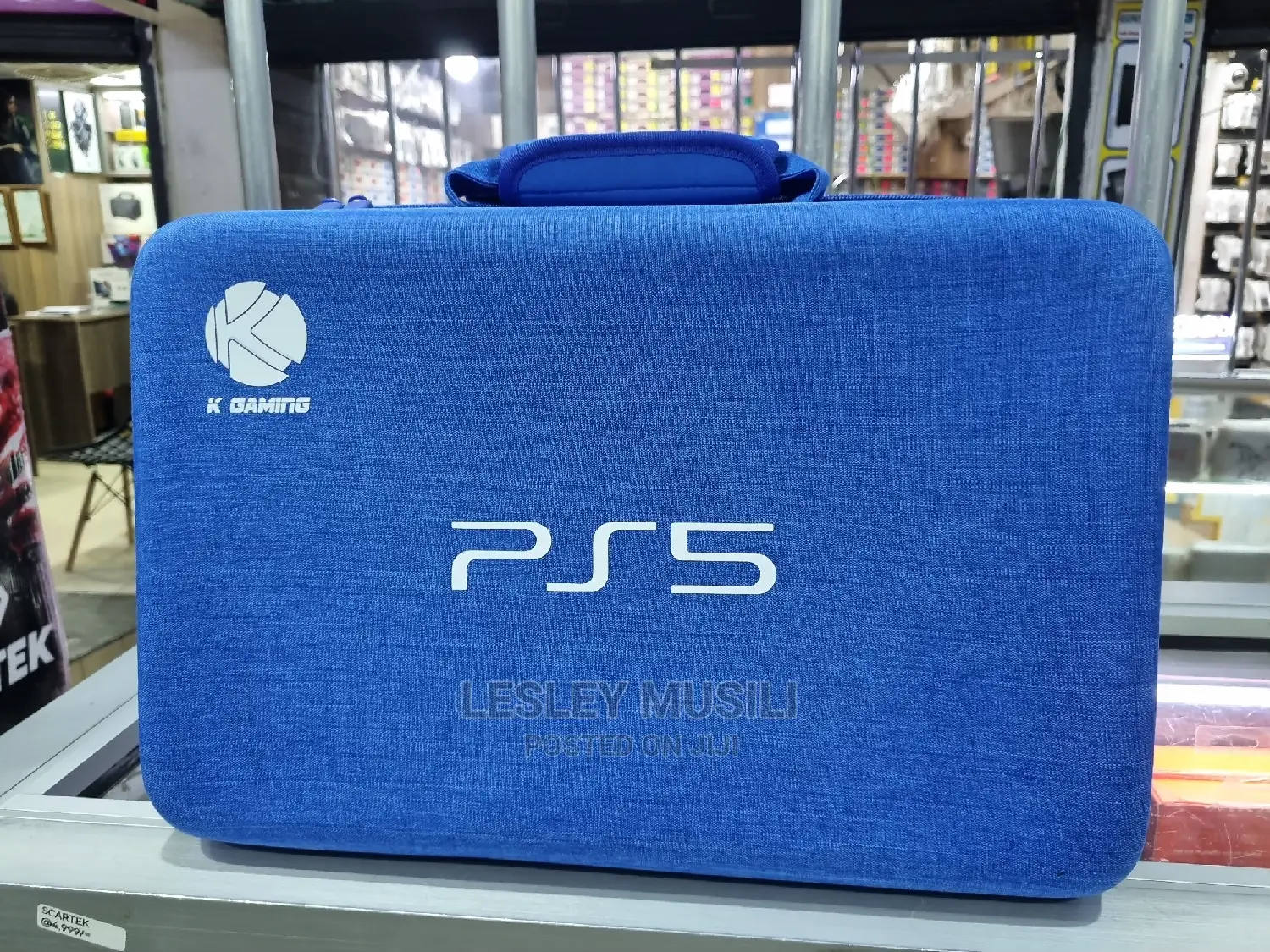 Ps5 Console Carrier Bag Blue(New)