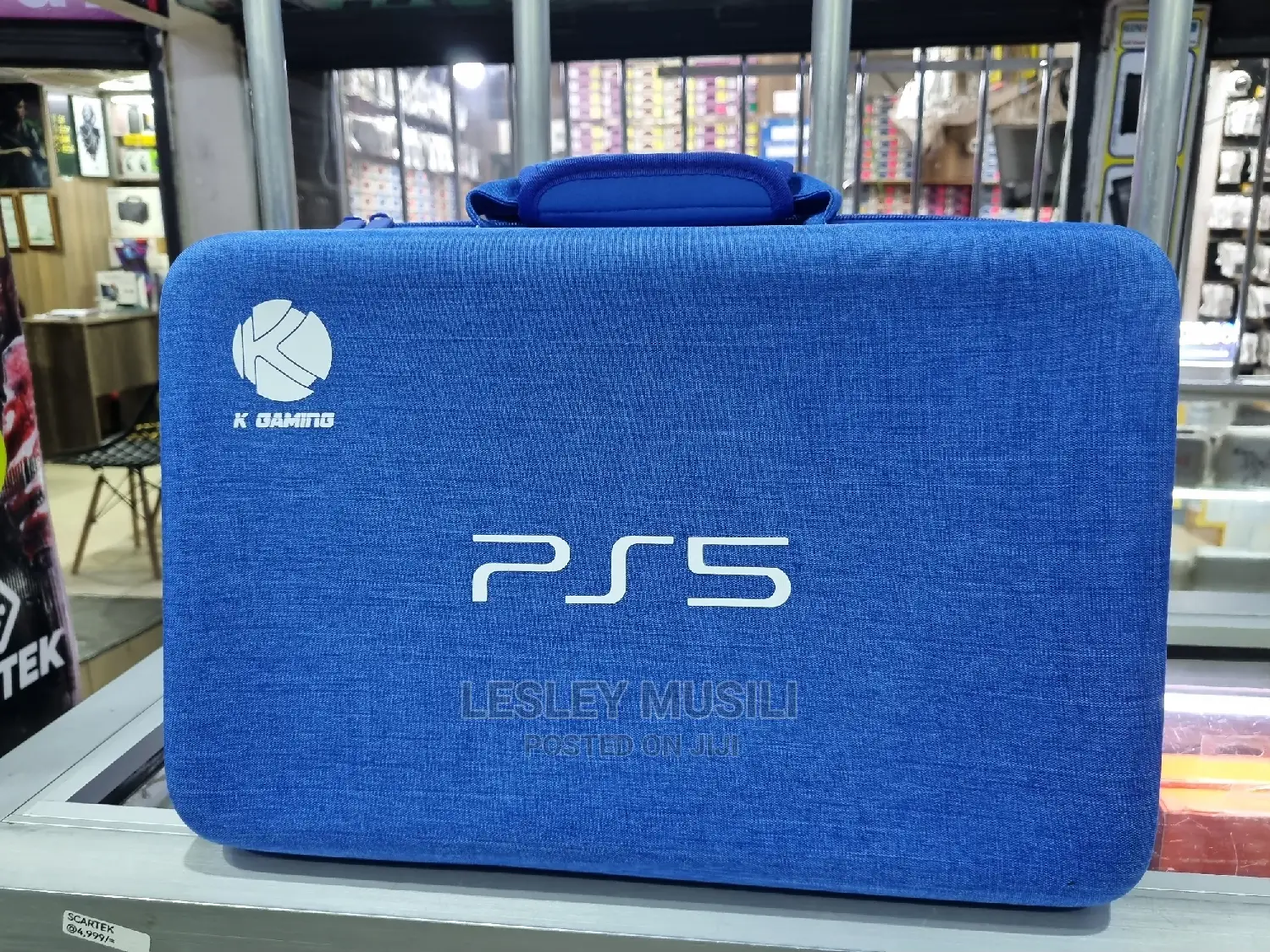 Ps5 Console Carrier Bag Blue(New)