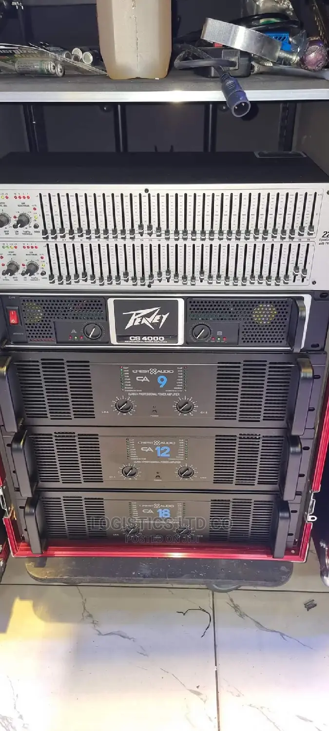Original Public Address System Power Amplifiers Ca9 - Ca38