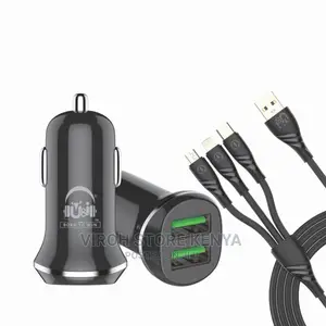 Uicc4149 Rider Series Car Charger With 3in1 Charge Cable U I