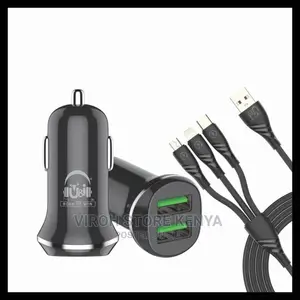Uicc4149 Rider Series Car Charger With 3in1 Charge Cable U I