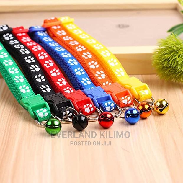 Puppy ID Collar- Paw Printed - main view