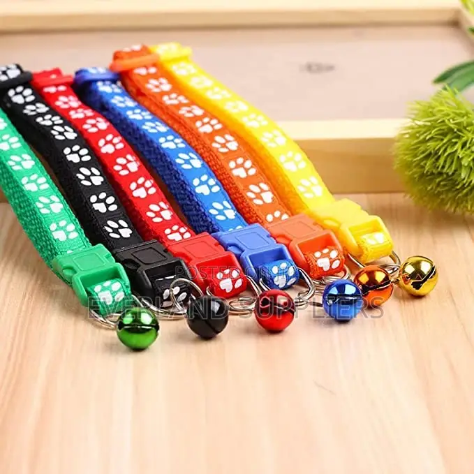 Puppy ID Collar- Paw Printed