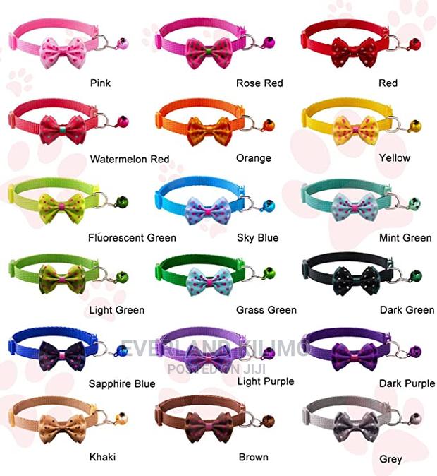 Bow Tie Pet Collar - main view