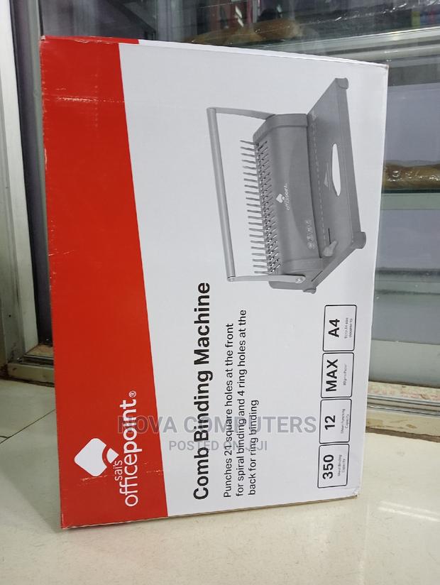 Officepoint Spiral Comb Binding Machine - main view
