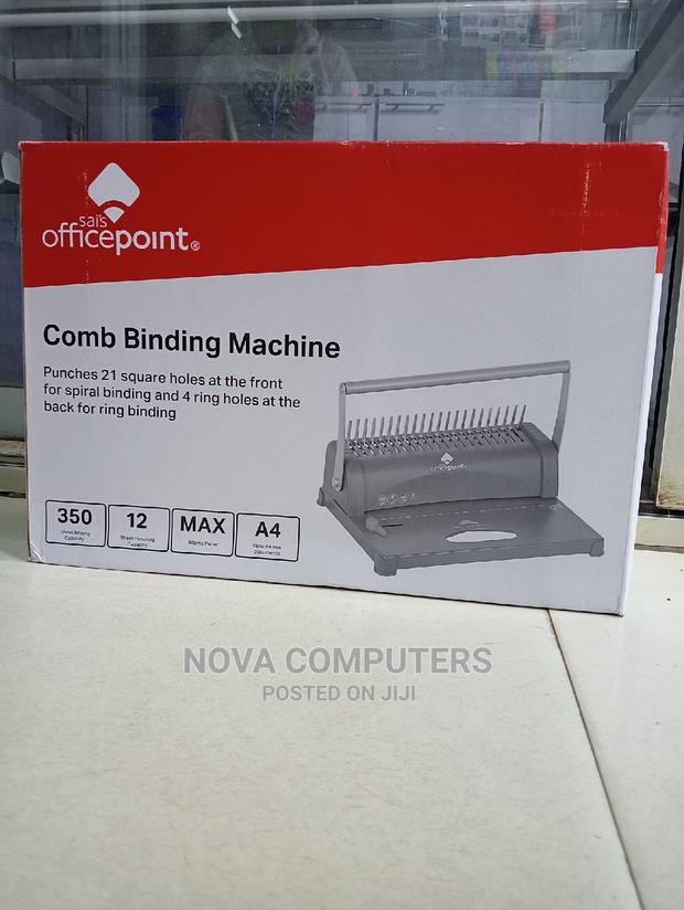 Spiral Comb Binding Machine - main view