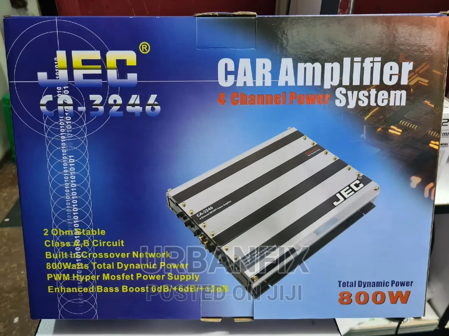 Brand New JEC 800 Watts 4 Channel Amplifier