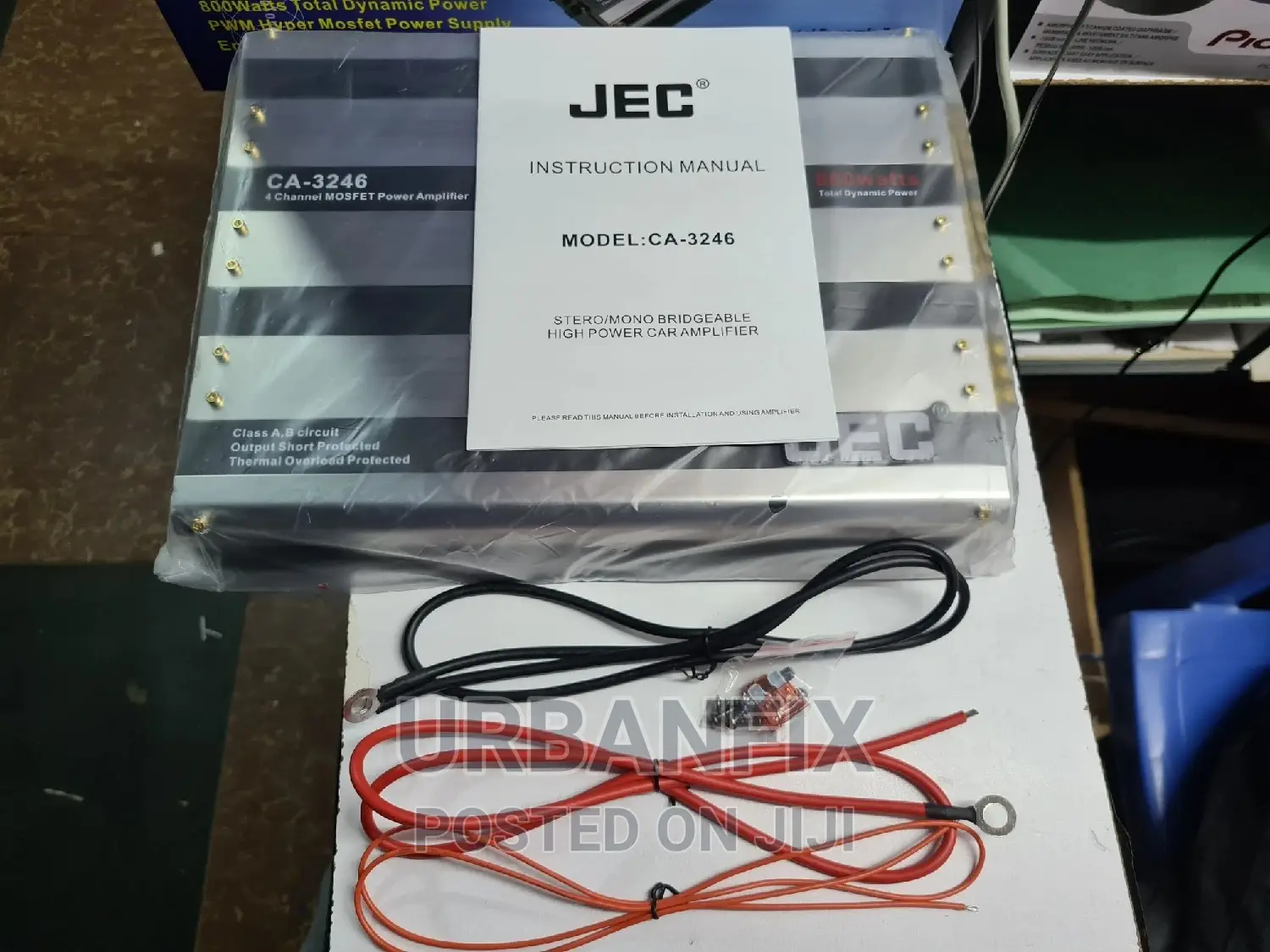 Brand New JEC 800 Watts 4 Channel Amplifier