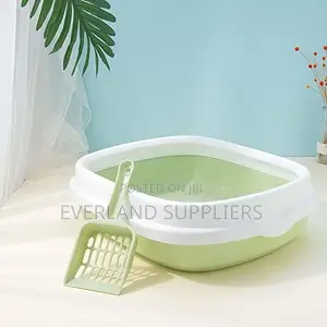 Cat Litter Box Plus Side Scoop