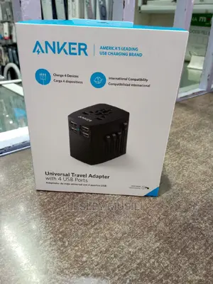 Anker Universal Travel Adapter With 4 USB Ports