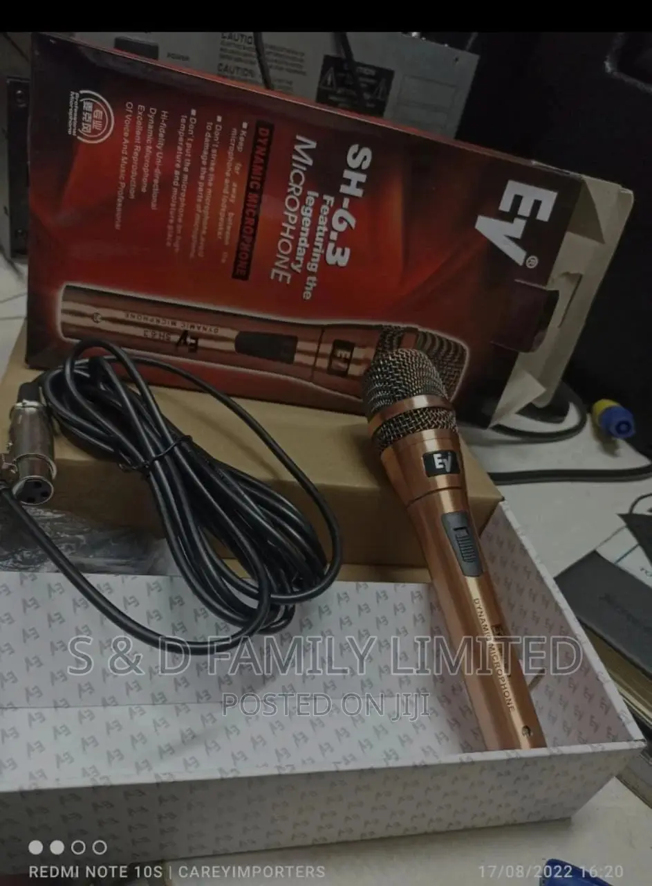 EV Dynamic Wired Microphone