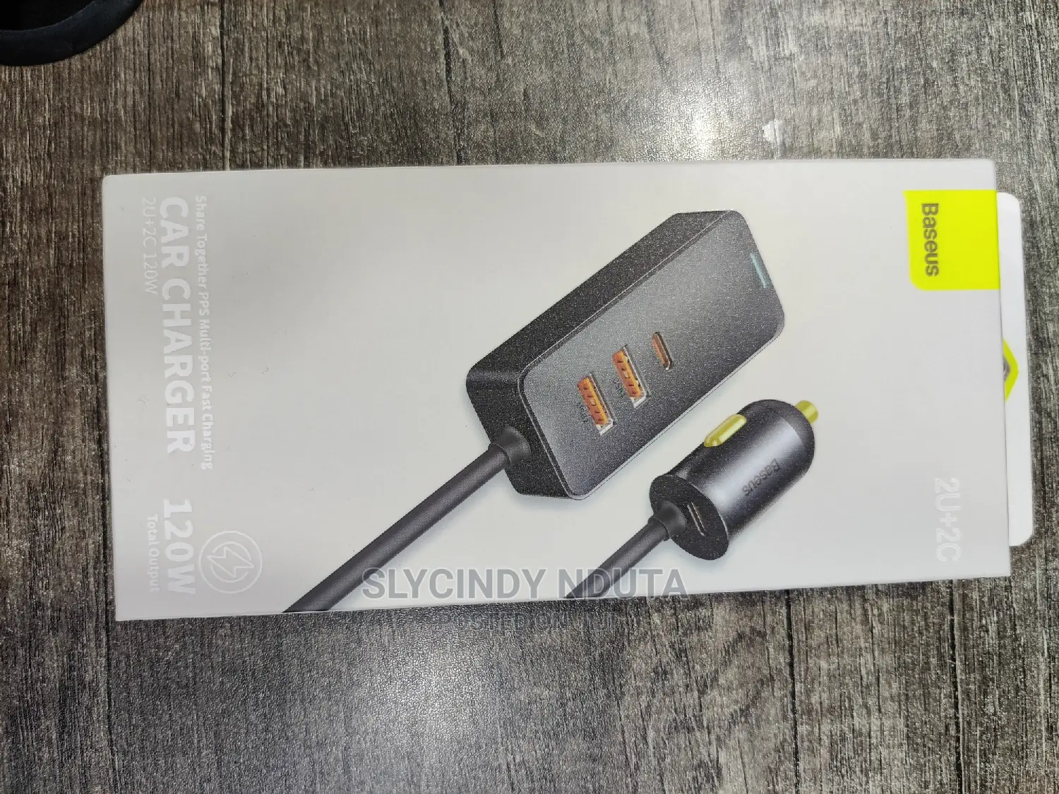 Baseus Share Together PPS Multiport Fast Car Charger(2u+2c)