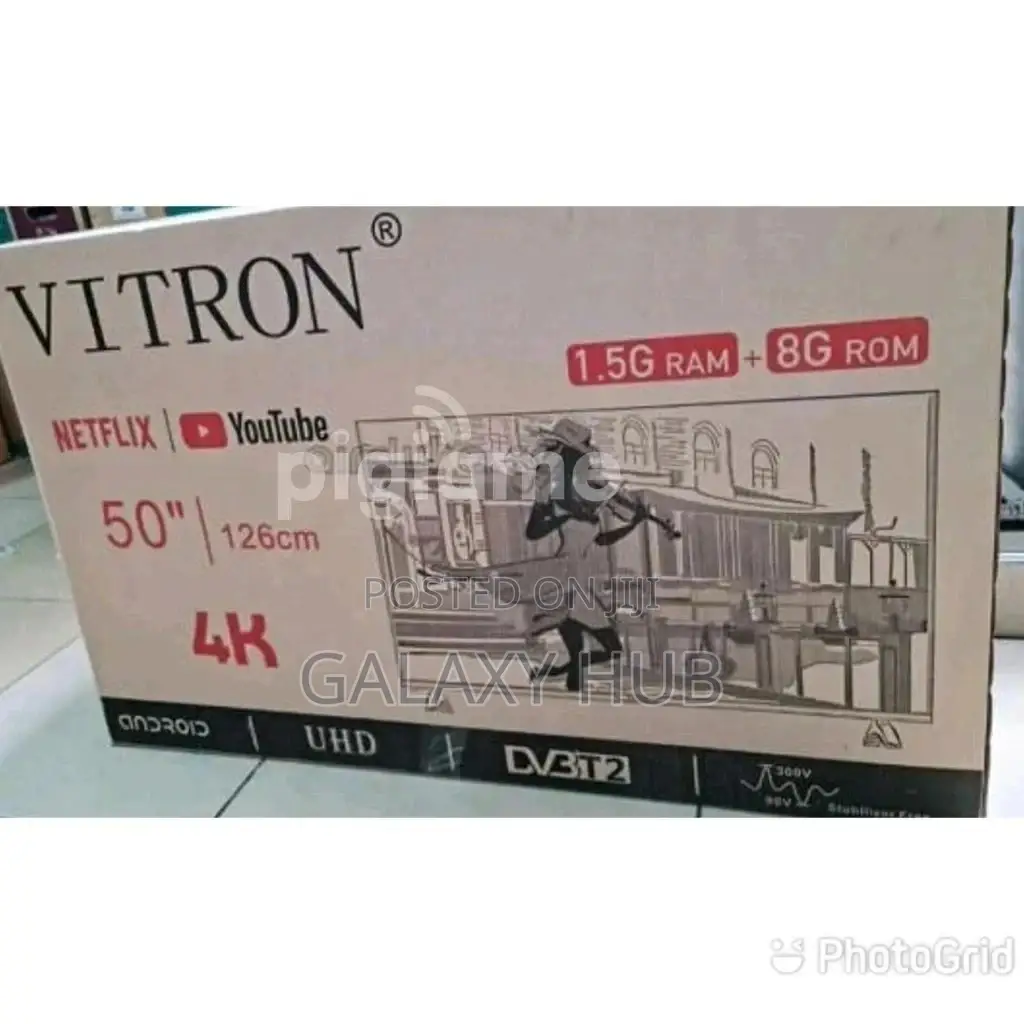 Vitron 50" Smart Android Tv.