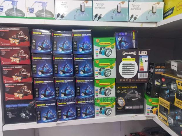 Ultra Bright 5LED Brightest Rechargeable Wholesale Headlight - main view