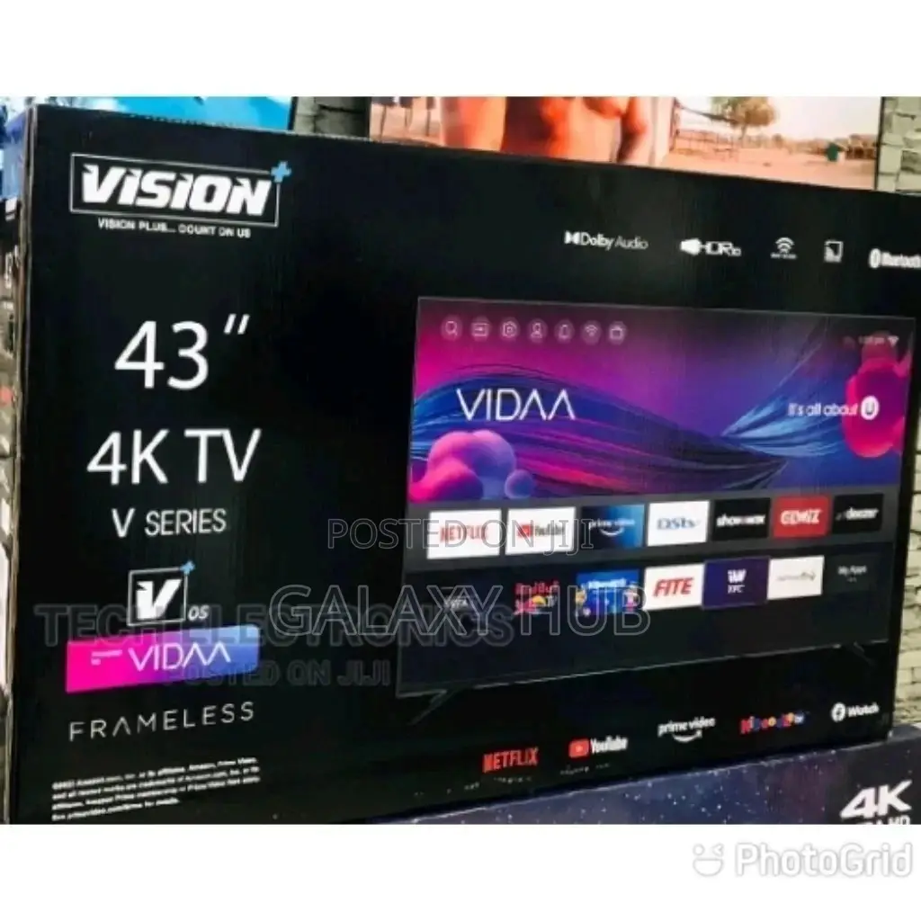 Vision Plus 43inches Smart Vidaa Tv