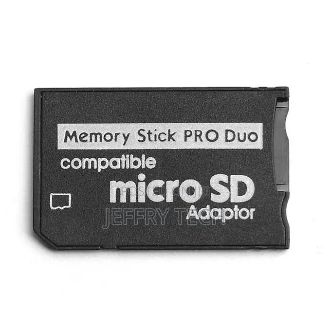 Memory Stick Pro Duo Adapter, Micro-Sd/Micro-SDHC TF Card To